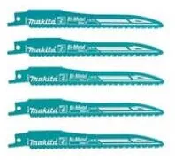 Makita Brzeszczot bimetalic pentru ferastrau, 152mm, 5 bucati, Makita, utilizare universala, 7-18 dinti pe inch