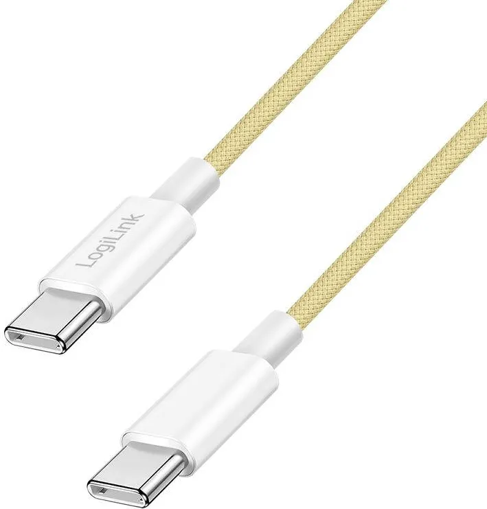 Logilink Cablu Logilink USB 2.0 Tip-C tata la tata 1m Galben