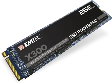 SSD Emtec SSD M.2 NVMe PCIe 3.0 X300 256GB Intern bulk