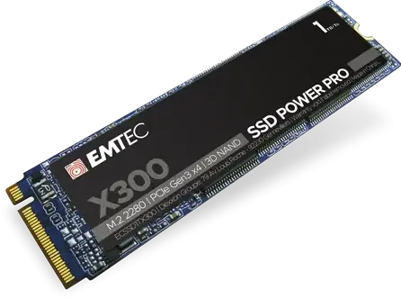 SSD Emtec M.2 NVMe PCIe 3.0 X300 1TB Intern bulk