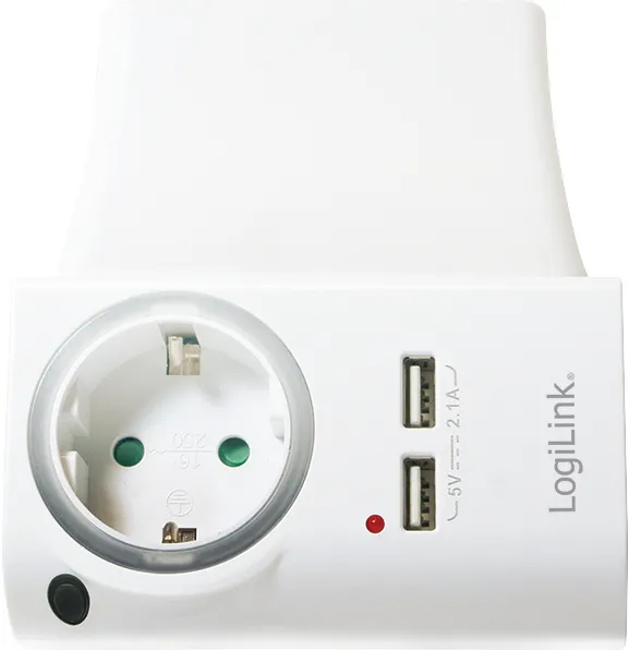 Logilink Priza PA0165 1x Schuko White