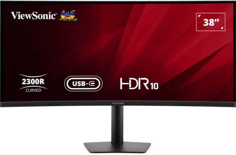 Monitor VIEWSONIC VA3820C Curbat 37.5 inch UWQHD+ IPS 4.8 ms 75 Hz USB-C HDR