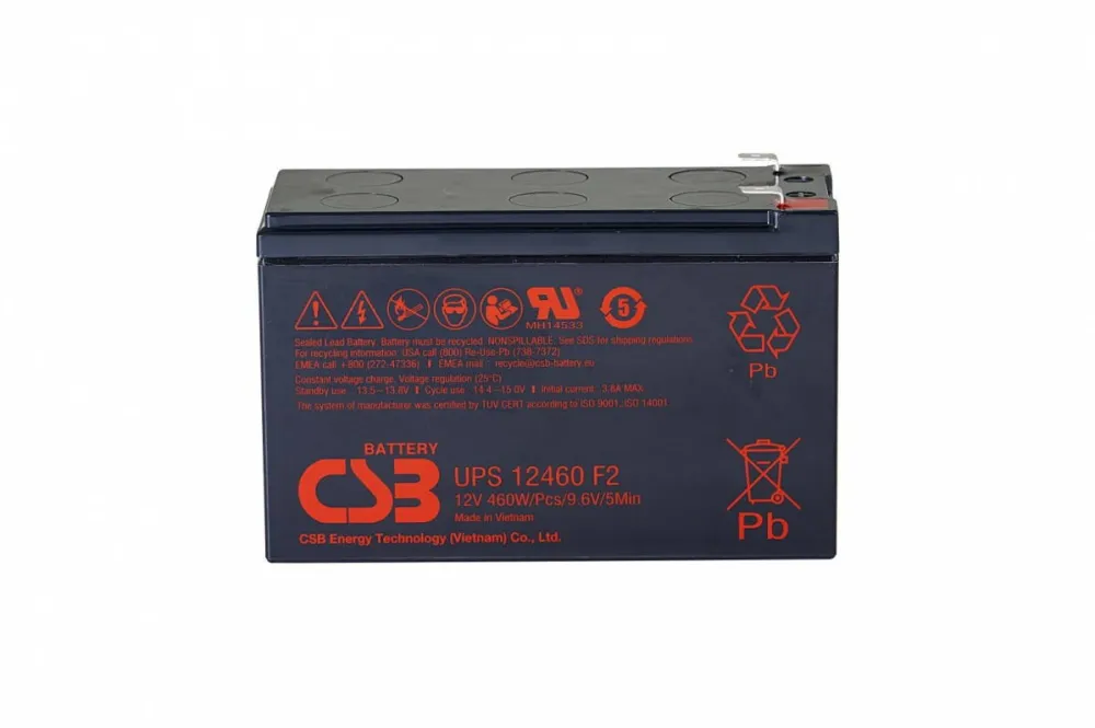 Baterie UPS CSB UPS12460F2 12V 9.6Ah