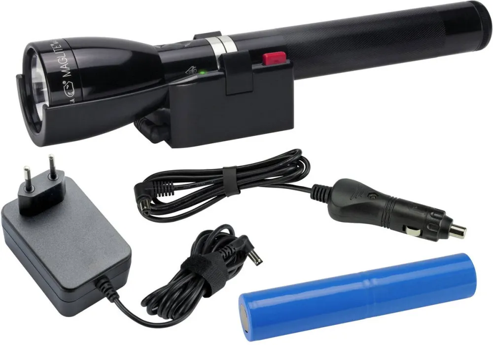 Maglite Lanterna reincarcabila Maglite LED, 3xC, 25-1082 lumeni, mod stroboscope,negru