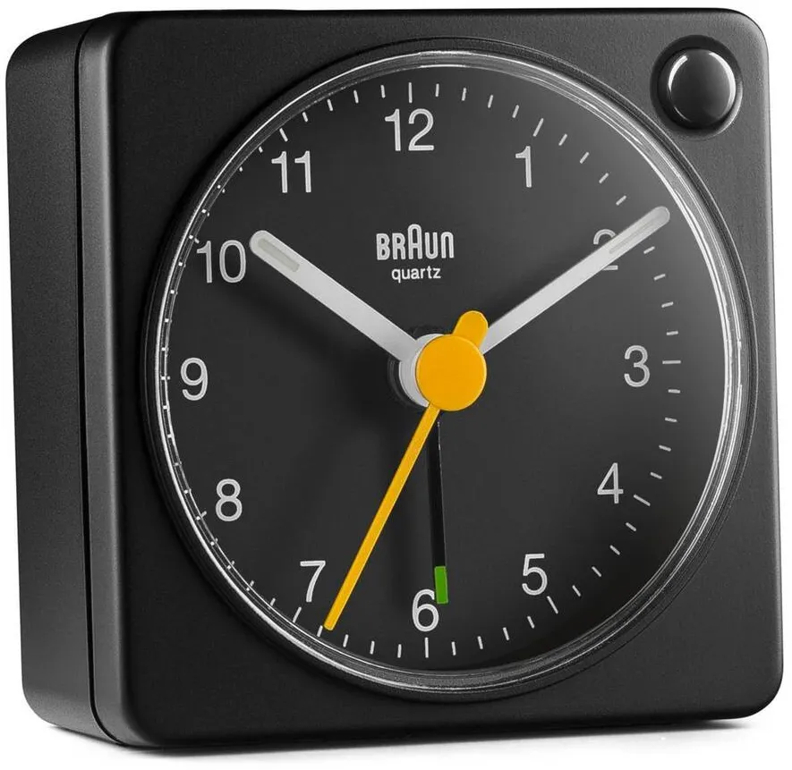 Ceas de birou BRAUN BC 02 XB quartz negru
