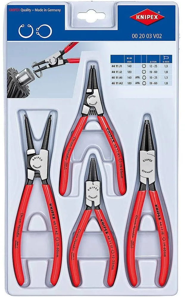 KNIPEX Precision Ciclip Pliers Set