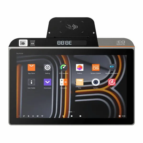 POS Sunmi D3 Mini 10,1 A11 3/32GB, Wifi, Scanner,58
