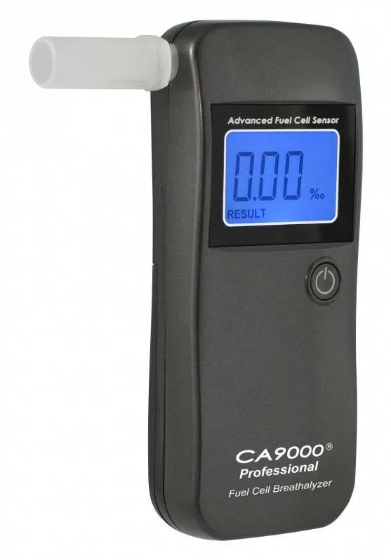 BACSCAN Etilotest electrochimic, Bacscan, Precizie 1%, Ecran LCD, 47 x 114 mm, Negru