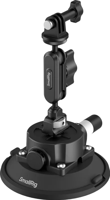 SmallRig 5855 4.5" Suction Cup Mount for Action Cameras