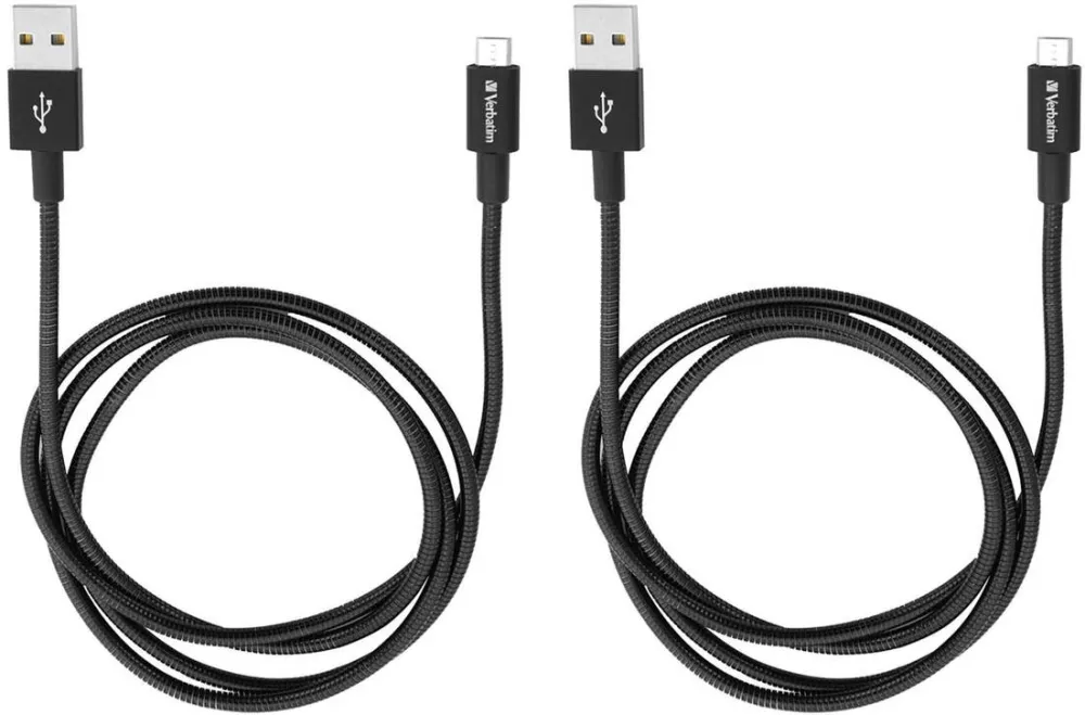 VERBATIM Cablu Date Micro USB Cable Sync & Charge 100cm black
