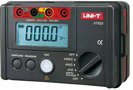 Uni-t MULTIMETRU DIGITAL REZISTENTA IMPAMANTARE 522