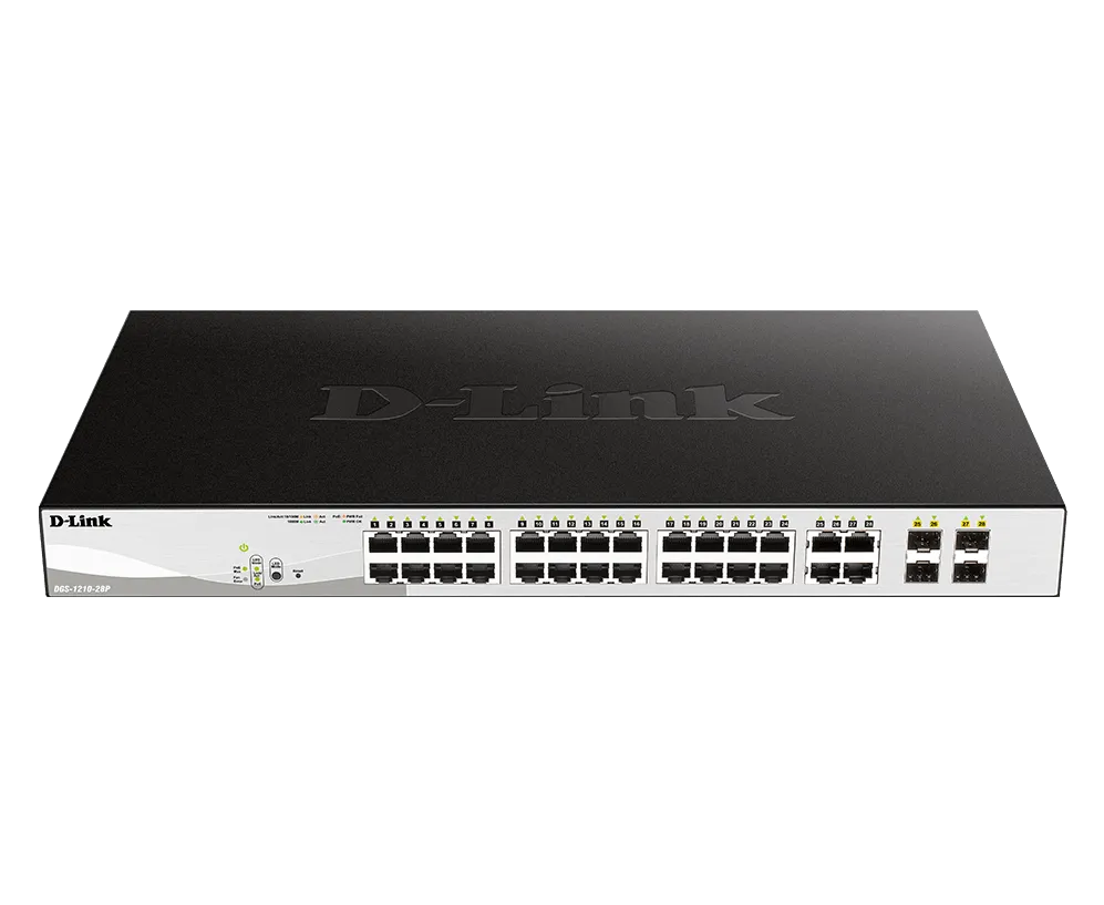 Switch D-Link 28-PORT LAYER2 POE/GIGABIT SMART MANAGED