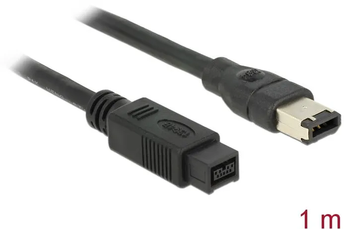 Cablu DELOCK FireWire 9 pin male > 6 pin male 1 m