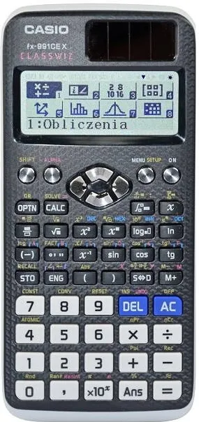 CASIO Calculatoar de birou FX 991CEX CLASSWIZ BLACK, 12-DIGIT DISPLAY