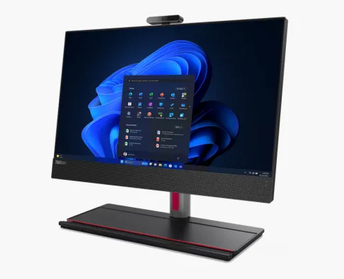 Sistem All in One Lenovo ThinkCentre M90a Gen 5 AIO, Intel Core i5-14500, 23.8inch, RAM 16GB, SSD 512GB, Intel UHD Graphics 770, Windows 11 Pro, Black