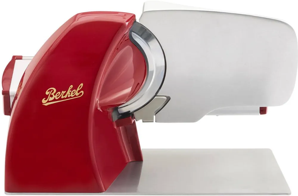 Feliator electric Berkel Home Line 200 Plus lama 19.5 cm grosime reglabila 0-18 mm rosu