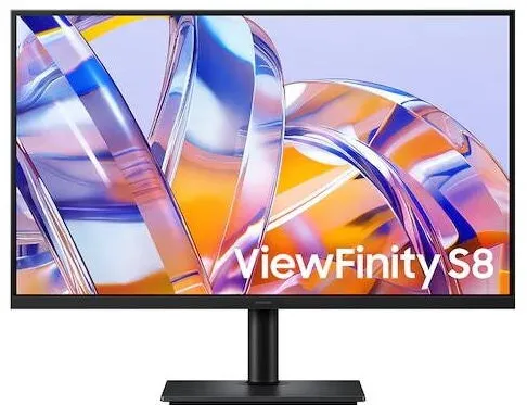 Monitor Samsung LS32H804UAUXEN 32", 4K, LED, negru, 60Hz, 5ms