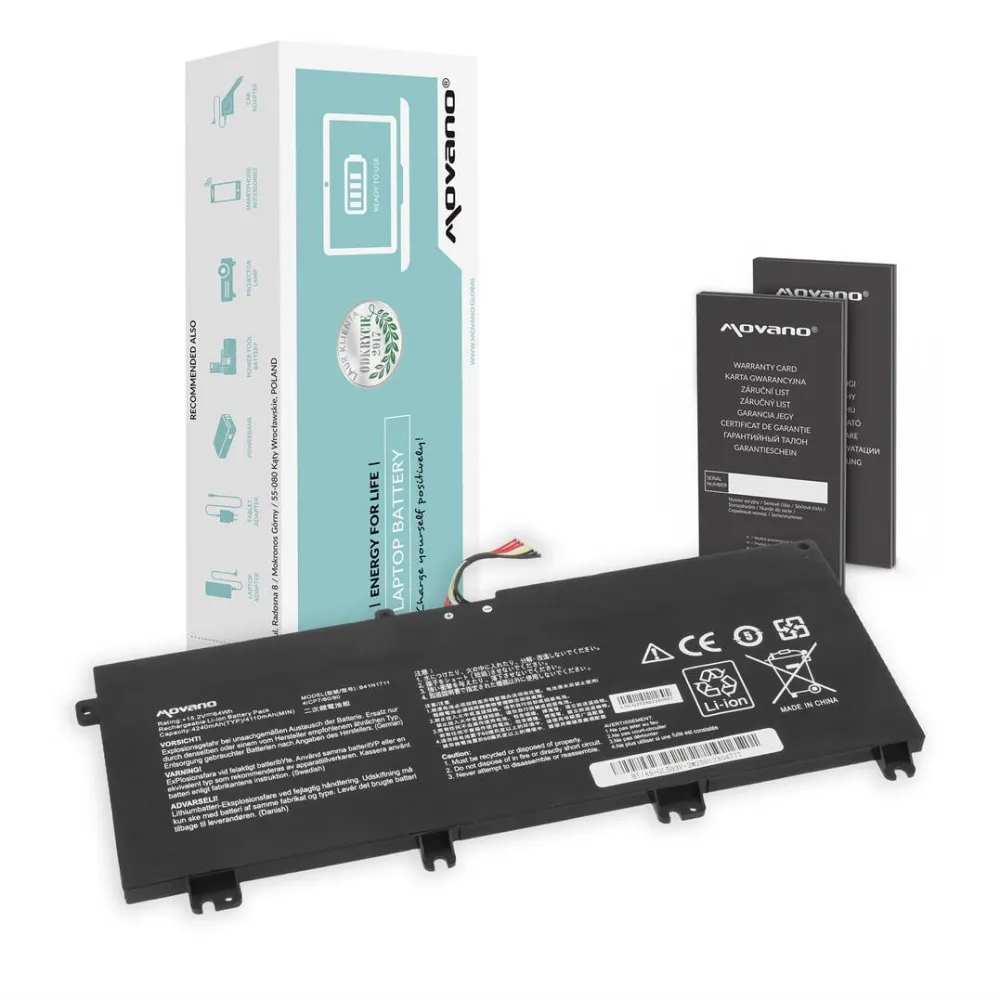 Acumulator Laptop Movano B41N1711, Li-Ion, pentru Asus TUF Gaming FX705D FX705G PX705G