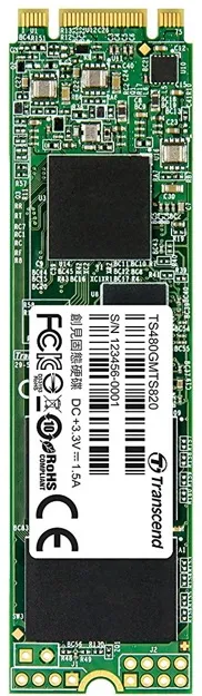 SSD Transcend MTS820S 480GB SATA-III M.2 2280