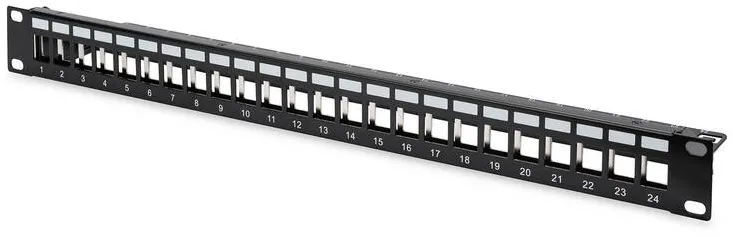 Accesoriu Retea Assmann Patch Panel Modular 24 port Keystone