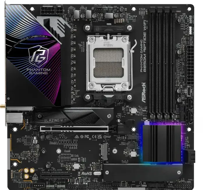 Placa de Baza ASRock B850M Riptide WiFi