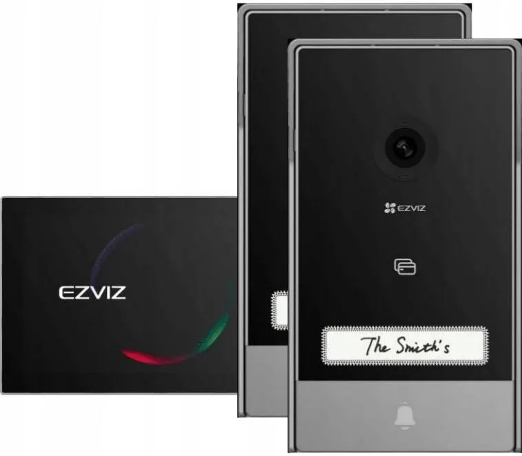 EZVIZ Set videointerfon EZVIZ HP7, 2 panouri, rezolutie 2K, Wi-Fi dual-band, 7 inch