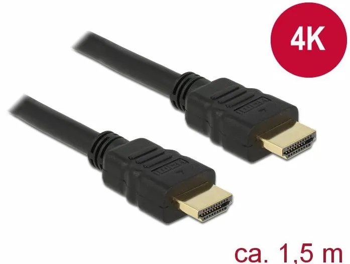 Cablu HDMI DELOCK 84753 High Speed v1.4 1.5 m