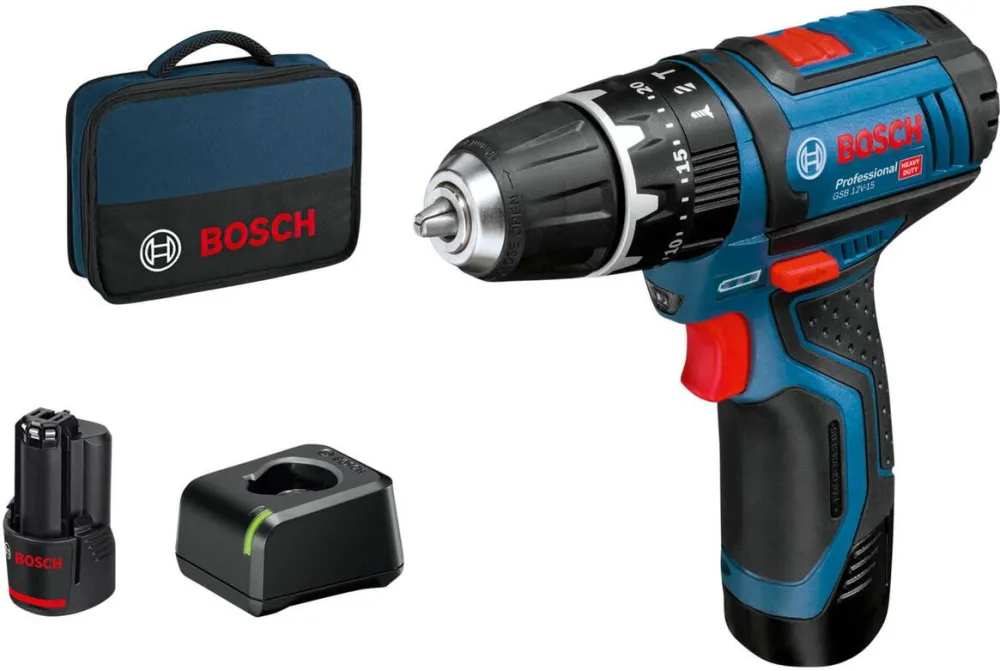 BOSCH GSB 12V-15 Promo Pack 06019B690H