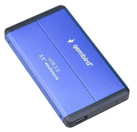 Enclosure Gembird 2.5 USB 3.0 blue