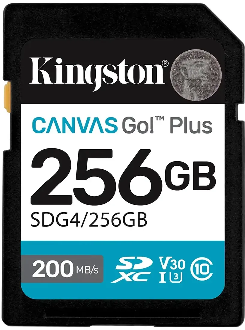 Card de Memorie Kingston SDXC Kingston 256GB Canvas GO PLUS CL10