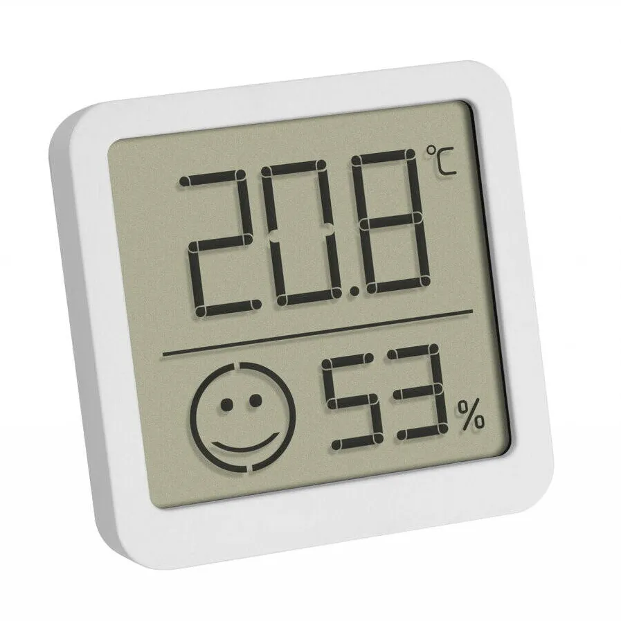 TFA Termohigrometru digital TFA, Alb, temperatura si umiditate