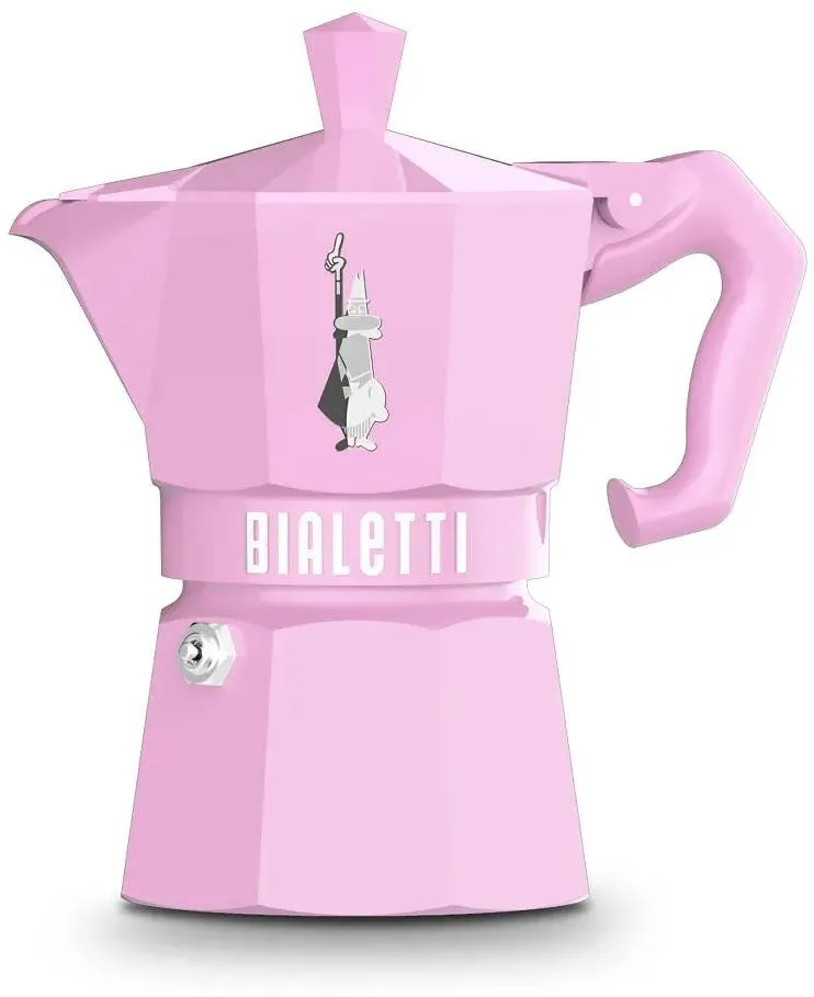 BIALETTI Espressor roz Bialetti Moka Exclusive, 3 portii