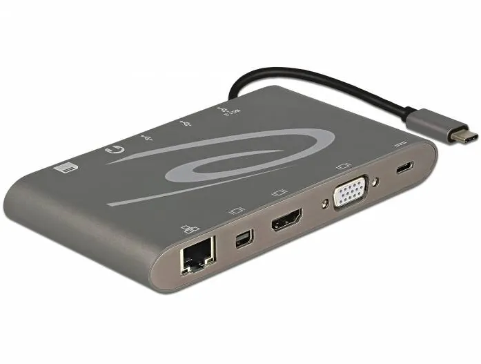Docking Station DELOCK 4K cu interfata USB Type-C 3.1 30 Hz