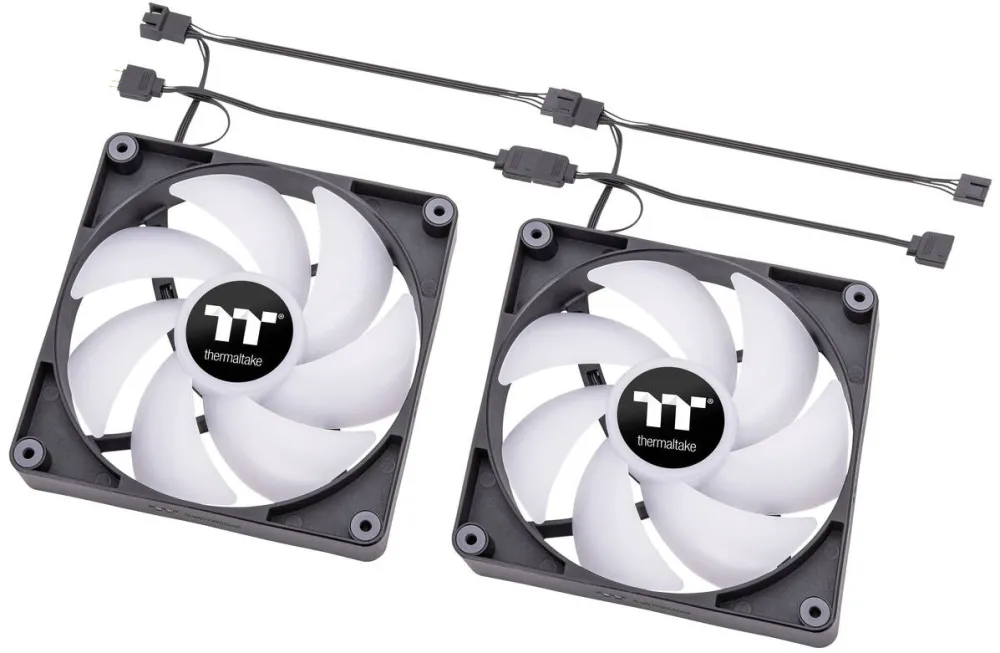 Thermaltake CT 140 (2-Fan-Pack) "ARGB Sync" Black