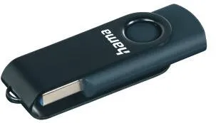 Memorie USB HAMA "Rotate" USB Stick, USB 3.0, 32 GB, 70 MB/s, petrol blue