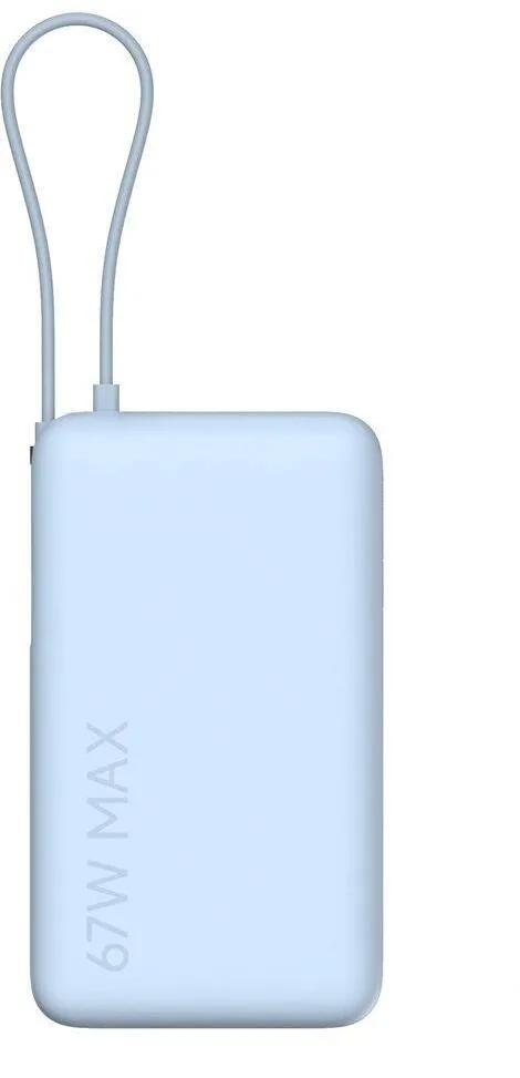 Xiaomi PowerBank 20000 (Integrated Cable) 67W Ice Blue