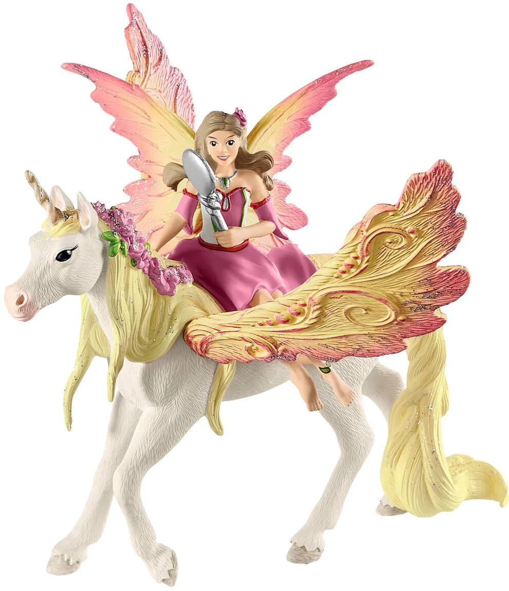 Schleich Set figurine Schleich, Feya cu Pegasus