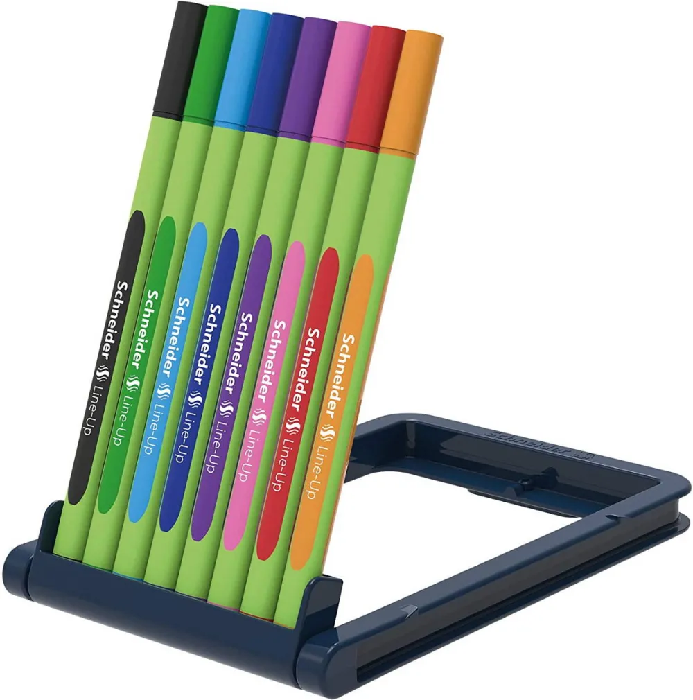 Schneider Liner SCHNEIDER Line-Up, varf fetru 0.4mm, 8 culori/set
