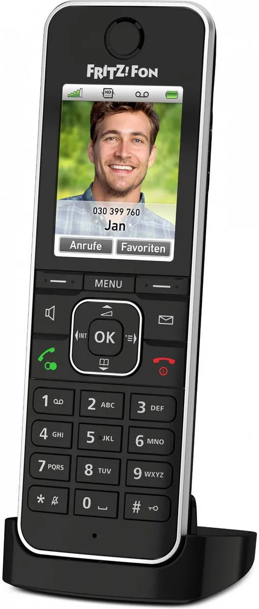 Telefon Fix FRITZ! Telefon, AVM, Negru