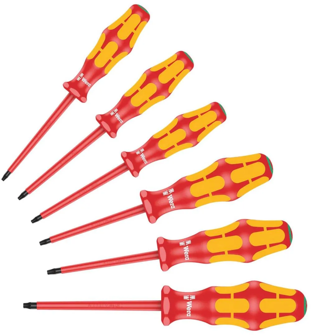 WERA 167 i/6 Kraftform Plus Series 100 Set Surubelnite