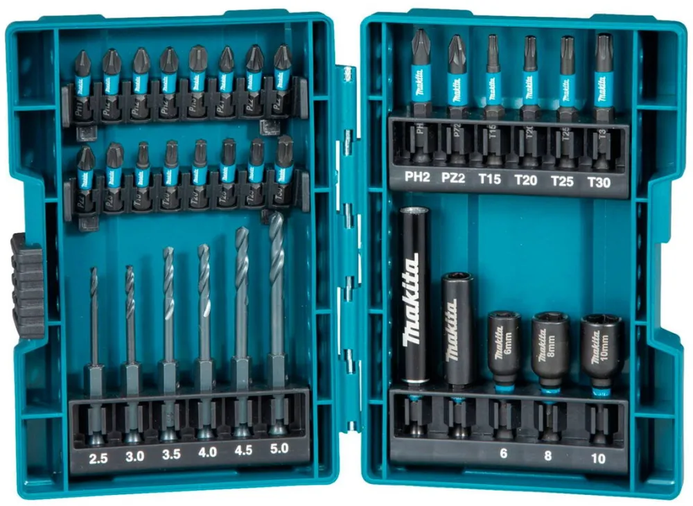 Makita B-66896 Impact Black Drill Bit Set