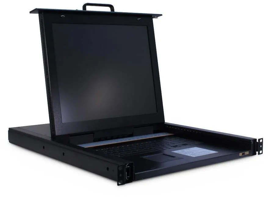 Inter-Tech 48.3cm KVM Konsole 1708 LED (17") Negru