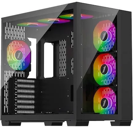 Carcasa PC 1st PLAYER Gaming MV8 BLACK