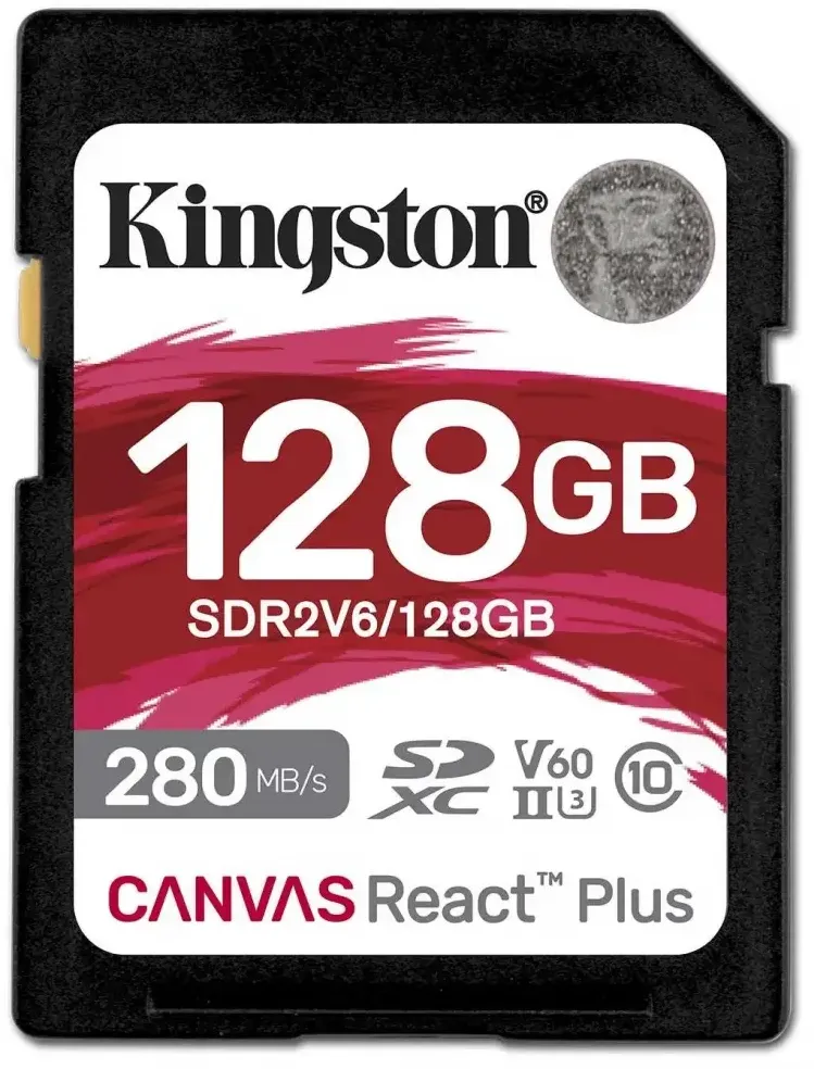 Card de Memorie Kingston SDXC 128GB React Plus U3 V60