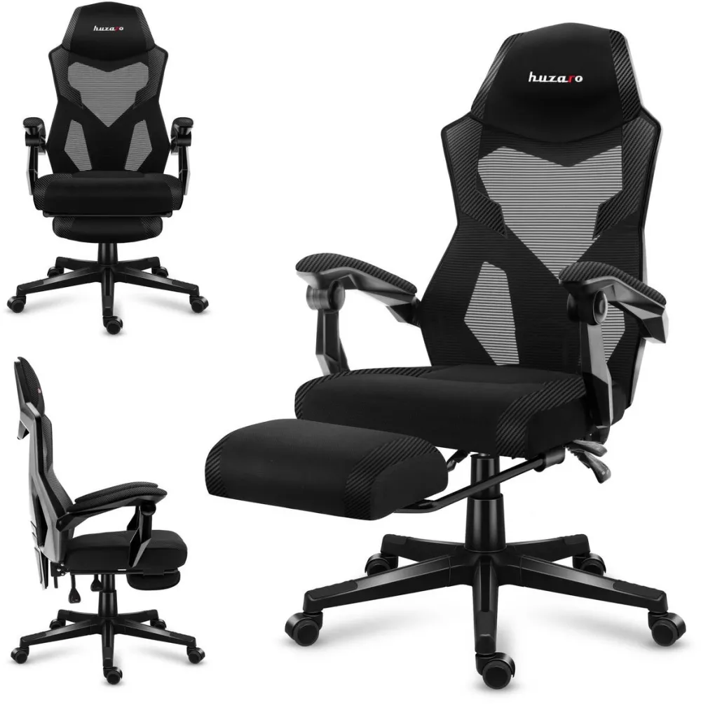 Scaun Gaming huzaro Combat 3.1 Carbon