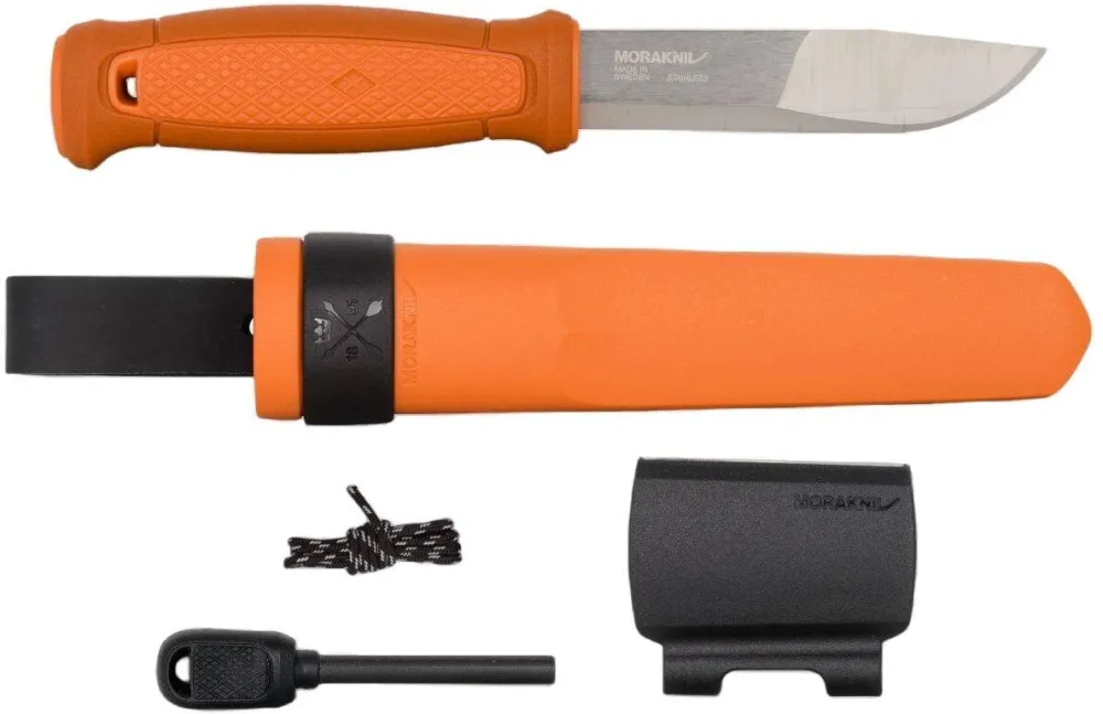 Morakniv Cutit de supravietuire/vanatoare Morakniv Kansbol, Mora, Inox, 109 mm, Portocaliu