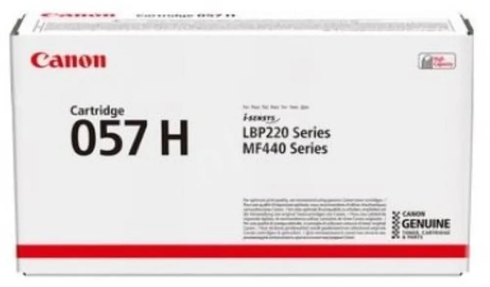 Toner imprimanta Canon Toner Canon CRG057H black, capacitate 10k pagini, pentru LBP223DW; LBP226DW; LBP228X; MF443DW; MF445DW; MF446X; MF449X