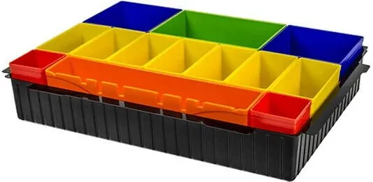 Makita P-83652 box insert with coloured boxes
