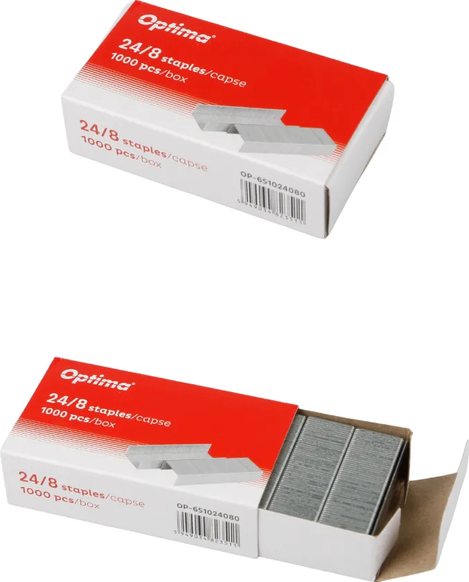 Capsat perfor caps OPTIMA Capse 24/8, 1000buc/cutie, Optima