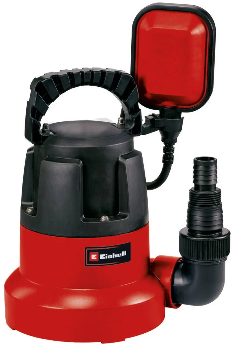 Einhell Pompa submersibila, Einhell, GC-SP 3580 LL, 350W, 8000L/h, Rosu/Negru